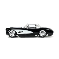 Chevrolet Corvette W/Wolfman Figure HOLLYWOOD RIDES 1957 - Jada