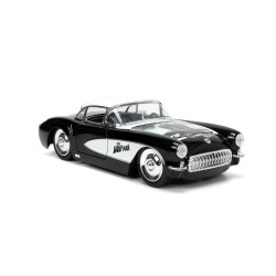 Chevrolet Corvette W/Wolfman Figure HOLLYWOOD RIDES 1957 - Jada