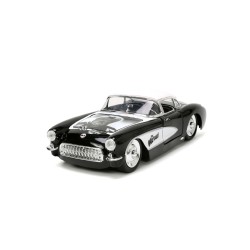 Chevrolet Corvette W/Wolfman Figure HOLLYWOOD RIDES 1957 - Jada
