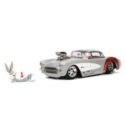 Chevrolet Corvette W/Bugs Bunny Figure HOLLYWOOD RIDES 1967 - Jada