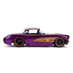 Chevrolet Chevy Corvette W/Batgirl Figure DC COMICS 1957 - Jada