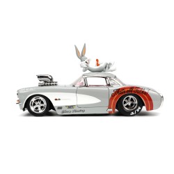 Chevrolet Corvette W/Bugs Bunny Figure HOLLYWOOD RIDES 1967 - Jada