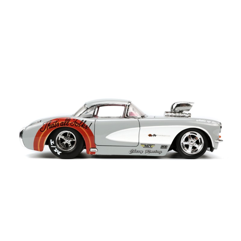 Chevrolet Corvette W/Bugs Bunny Figure HOLLYWOOD RIDES 1967 - Jada