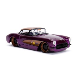 Chevrolet Chevy Corvette W/Batgirl Figure DC COMICS 1957 - Jada