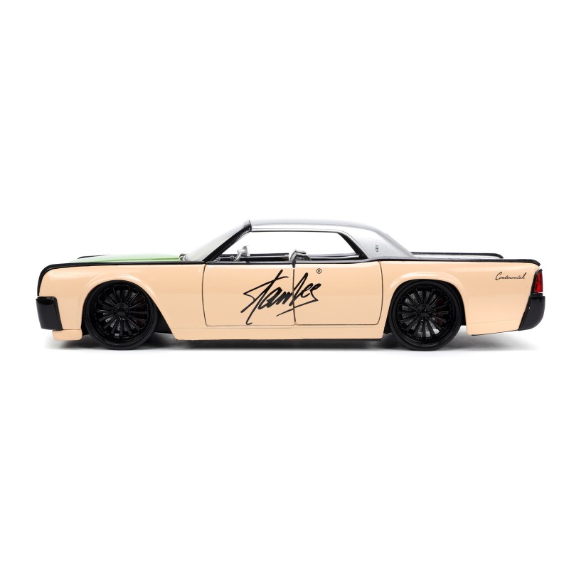 Lincoln Continental W/ Stan Lee's Figure MARVEL 1963 - Jada Lincoln Continental W/ Stan Lee's Figure MARVEL 1963 - Jada