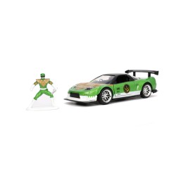 Honda NSX W/Green Ranger figure HOLLYWOOD RIDES 2002 - Jada