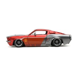 Ford Mustang Shelby GT500 W/Star Lord Figure MARVEL 1967 - Jada