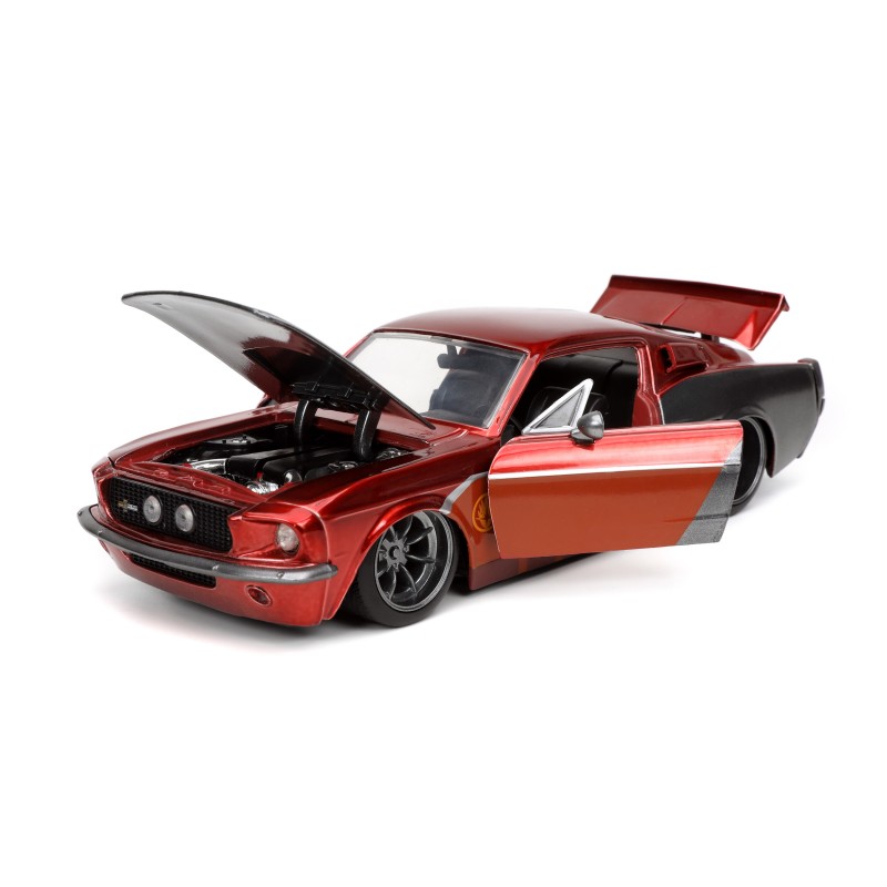 Ford Mustang Shelby GT500 W/Star Lord Figure MARVEL 1967 - Jada