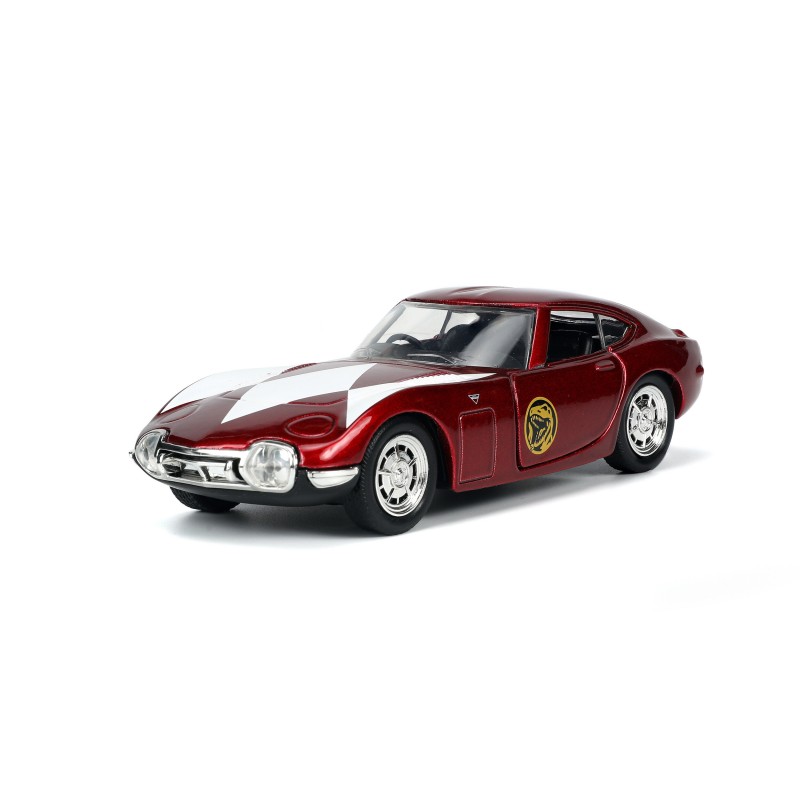 Toyota 2000GT W/Red Ranger figure HOLLYWOOD RIDES 1967 - Jada