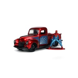 Ford Pick-Up W/Spider Man Figure MARVEL 1941 - Jada