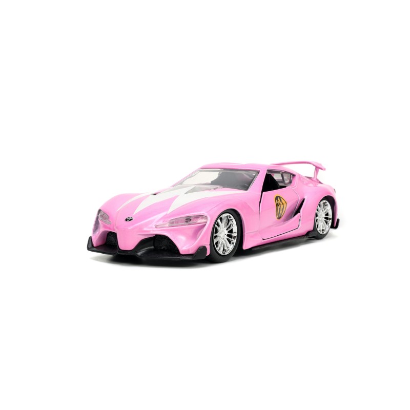 Toyota FT-1 Concept W/Pink Ranger Figure HOLLYWOOD RIDES - Jada