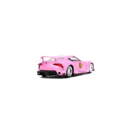 Toyota FT-1 Concept W/Pink Ranger Figure HOLLYWOOD RIDES - Jada