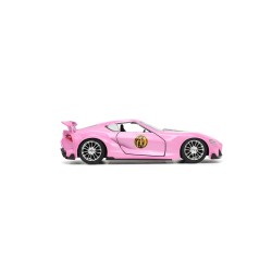 Toyota FT-1 Concept W/Pink Ranger Figure HOLLYWOOD RIDES - Jada