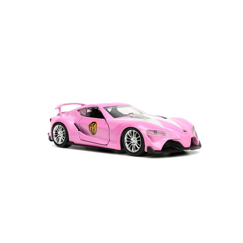 Toyota FT-1 Concept W/Pink Ranger Figure HOLLYWOOD RIDES - Jada