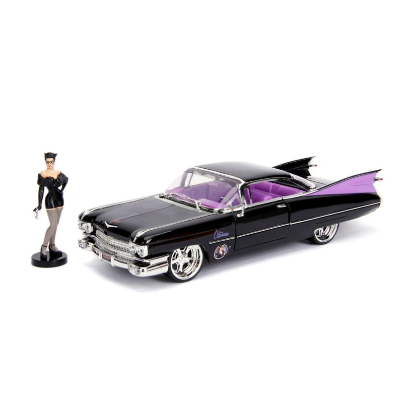 Cadillac Deville Coupe W/Cat Woman DC COMICS 1959 - Jada