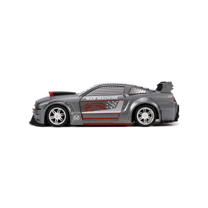 Ford Mustang W/War Machine Figure MARVEL 2007 - Jada
