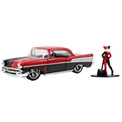 Chevrolet Bel-Air-Hard Top W/ Harley Quinn Figure DC COMICS 1957 - Jada