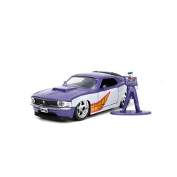 Ford Mustang Boss 429 W/ Joker Figure DC COMICS 1970 - Jada