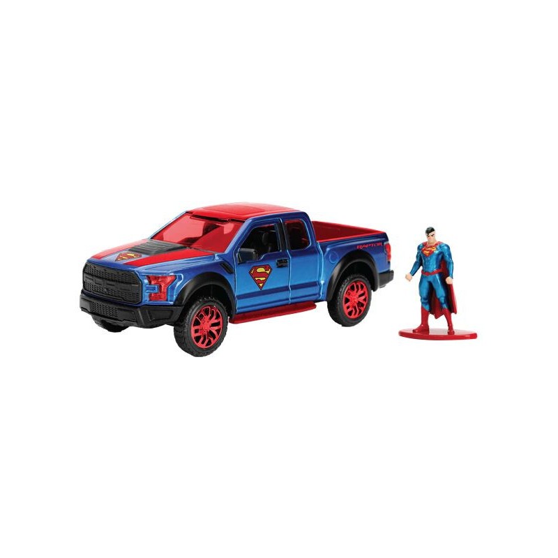 Ford Raptor F-150 W/Superman Figure DC COMICS 2017