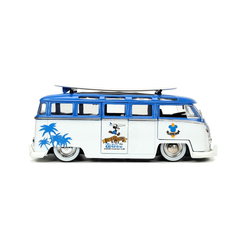 Volkswagen Combi W/Mickey Figure HOLLYWOOD RIDES 1963 - Jada