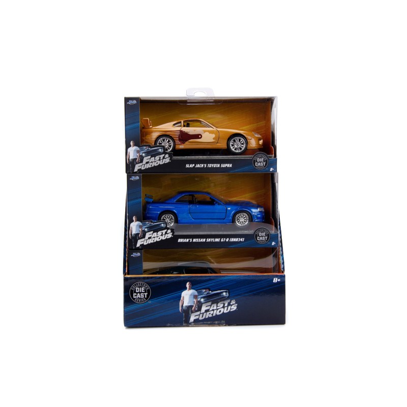Fast And Furious 6 Pcs Assortment FF - Jada Fast And Furious 6 Pcs Assortment FF - Jada