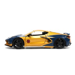 Chevrolet Corvette W/Wolverine Figure MARVEL 2020 - Jada