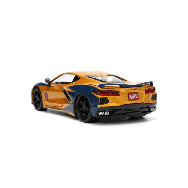 Chevrolet Corvette W/Wolverine Figure MARVEL 2020 - Jada