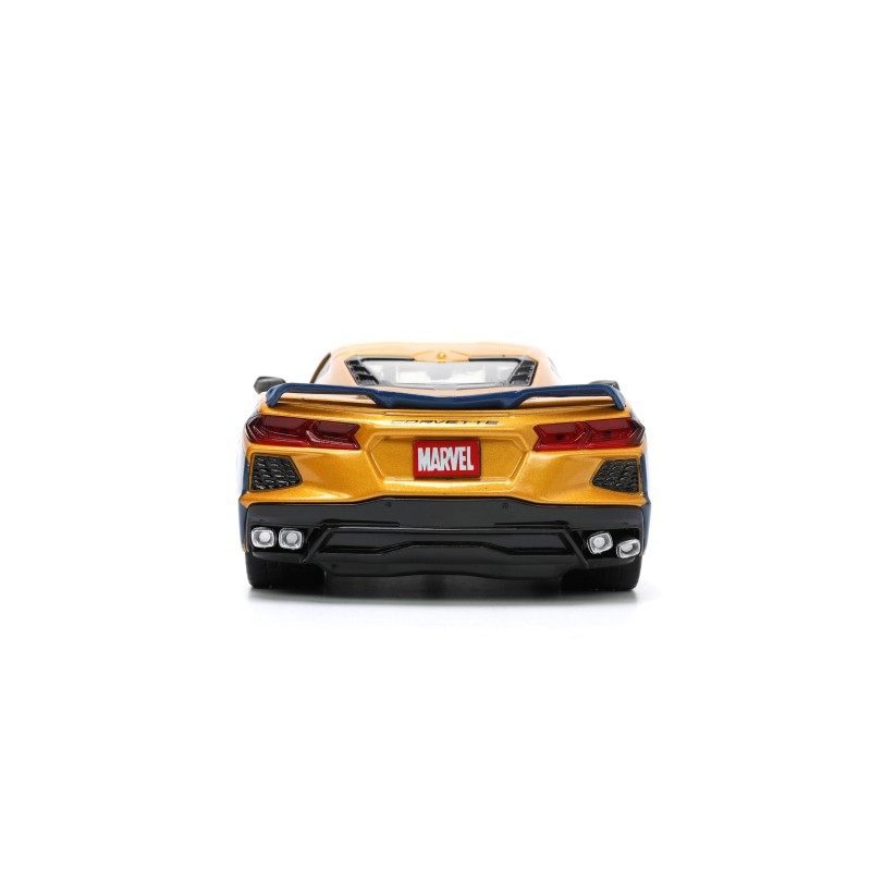 Chevrolet Corvette W/Wolverine Figure MARVEL 2020 - Jada