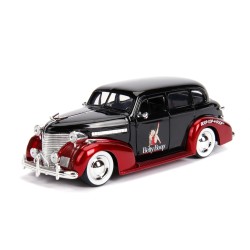 Chevrolet Chevy Master Deluxe W/Betty Boop Figure HOLLYWOOD RIDES 1939 - Jada