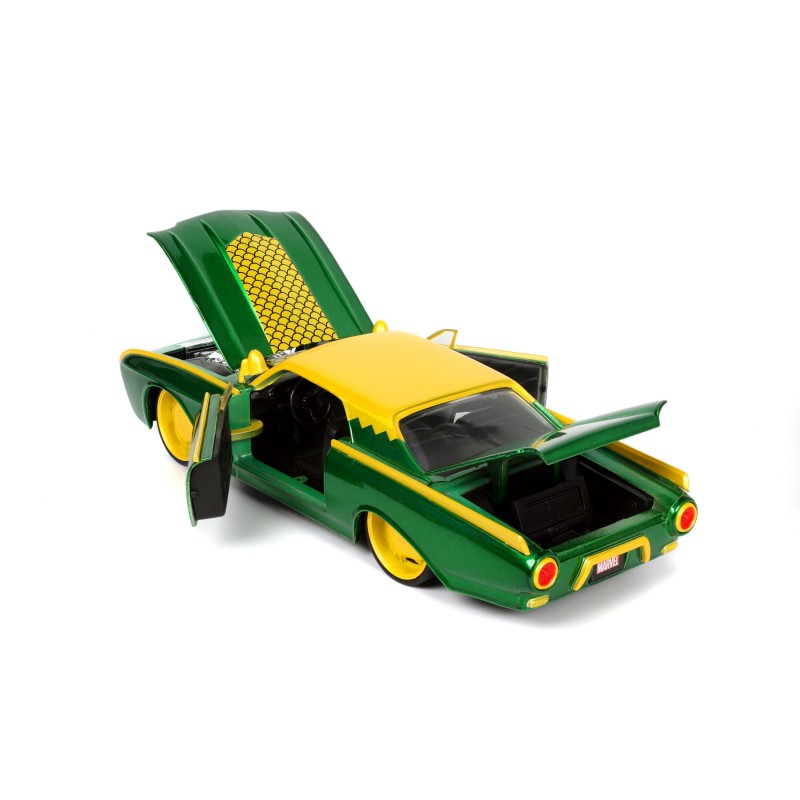 Ford Thunderbird W/Loki Figure MARVEL 1963 - Jada