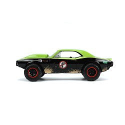 Chevrolet Camaro Ninja Turtles W/Raphael Figure HOLLYWOOD RIDES 1967 - Jada