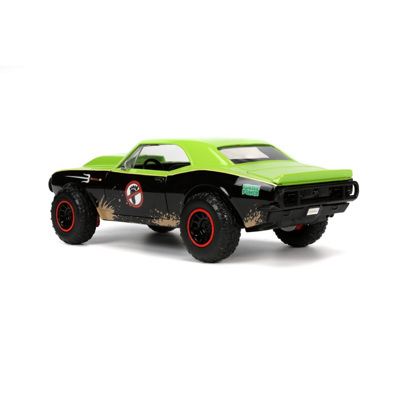 Chevrolet Camaro Ninja Turtles W/Raphael Figure HOLLYWOOD RIDES 1967 - Jada