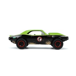 Chevrolet Camaro Ninja Turtles W/Raphael Figure HOLLYWOOD RIDES 1967 - Jada