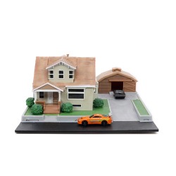 Fast and Furious Dom's House W/2 Vehicles FF - Jada