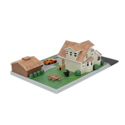 Fast and Furious Dom's House W/2 Vehicles FF - Jada