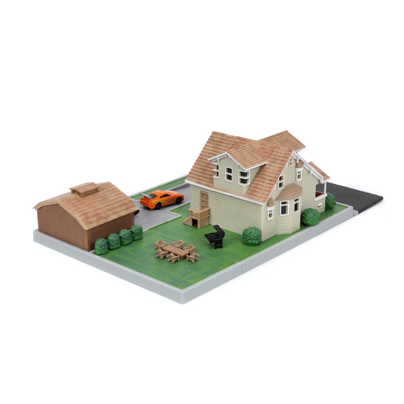 Fast and Furious Dom's House W/2 Vehicles FF - Jada