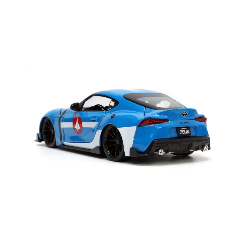 Toyota Supra W/Max Sterling Figure HOLLYWOOD RIDES - Jada