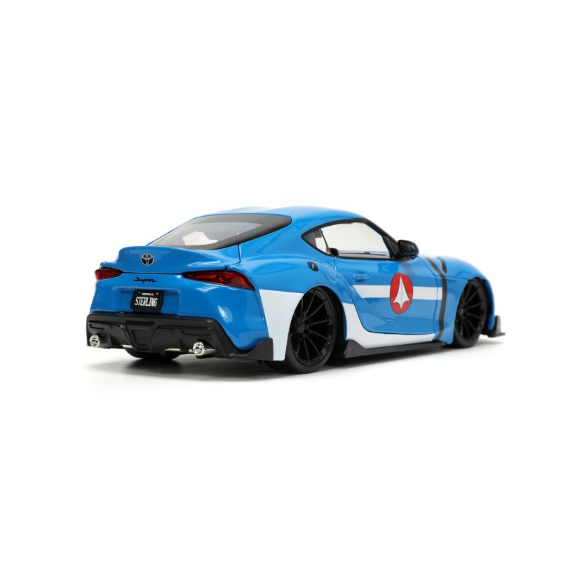 Toyota Supra W/Max Sterling Figure HOLLYWOOD RIDES - Jada