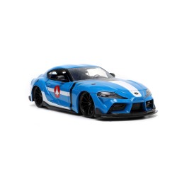 Toyota Supra W/Max Sterling Figure HOLLYWOOD RIDES - Jada