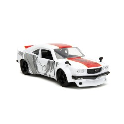 Mazda RX-3 W/One Punch Man Figure HOLLYWOOD RIDES - Jada