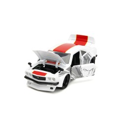 Mazda RX-3 W/One Punch Man Figure HOLLYWOOD RIDES - Jada