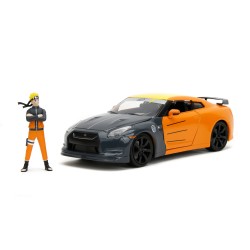 Nissan GT-R W/Naruto Figure HOLLYWOOD RIDES 2009 - Jada