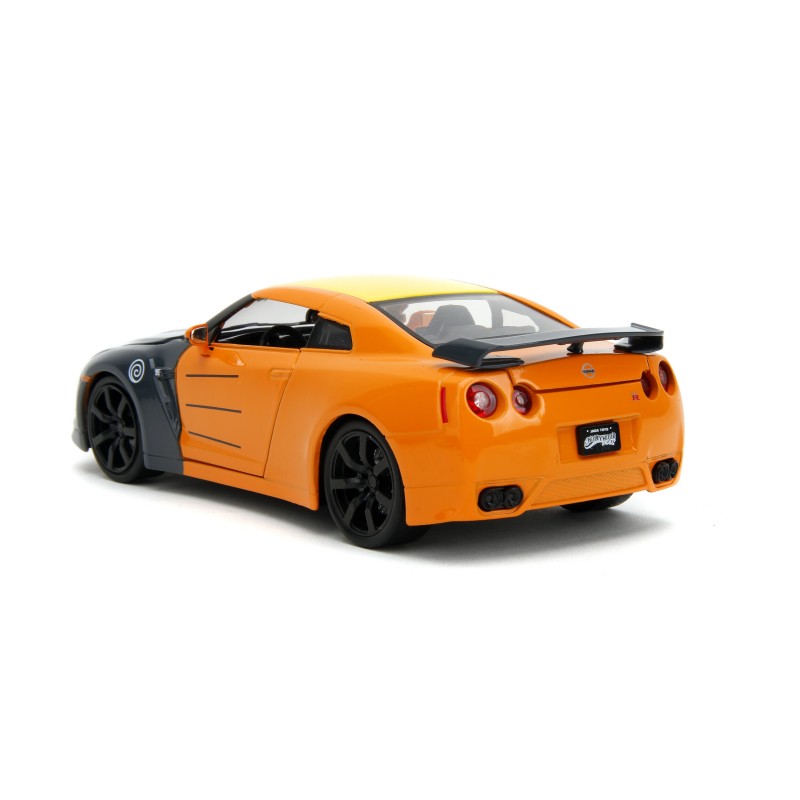 Nissan GT-R W/Naruto Figure HOLLYWOOD RIDES 2009 - Jada
