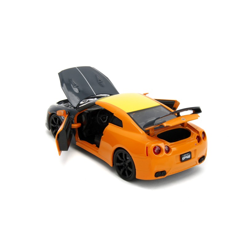Nissan GT-R W/Naruto Figure HOLLYWOOD RIDES 2009 - Jada