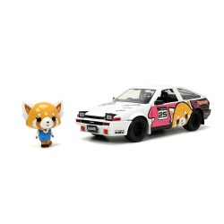 Toyota Trueno (AE86) W/Aggretsuko Figure HOLLYWOOD RIDES 1986 - Jada
