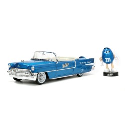 Cadillac Eldorado W/ M&M's Blue Figure HOLLYWOOD RIDES 1956 - Jada