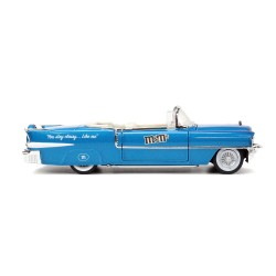 Cadillac Eldorado W/ M&M's Blue Figure HOLLYWOOD RIDES 1956 - Jada
