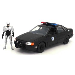 Ford Tarus W/Robocop Figure HOLLYWOOD RIDES 1986 - Jada