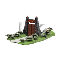 Jurassic Park's Entry W/2 Vehicles HOLLYWOOD RIDES - Jada Jurassic Park's Entry W/2 Vehicles HOLLYWOOD RIDES - Jada