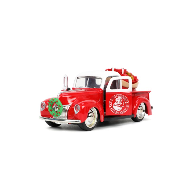 Ford Pick-Up W/Santa Figure HOLLYWOOD RIDES 1941 - Jada